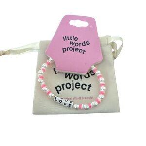 NWT Little Words Project Women/ Teens “Love” Friendship Bracelet Gift
